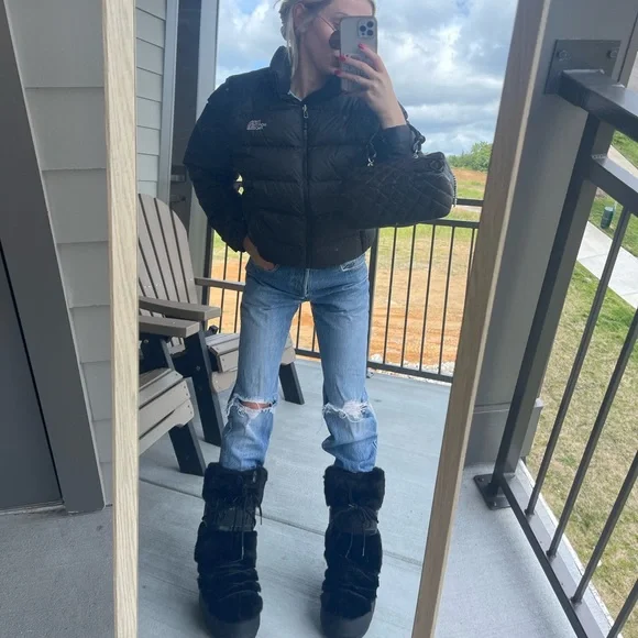 North face cropped style jacket Y2k 700 style - Picture 4 of 4